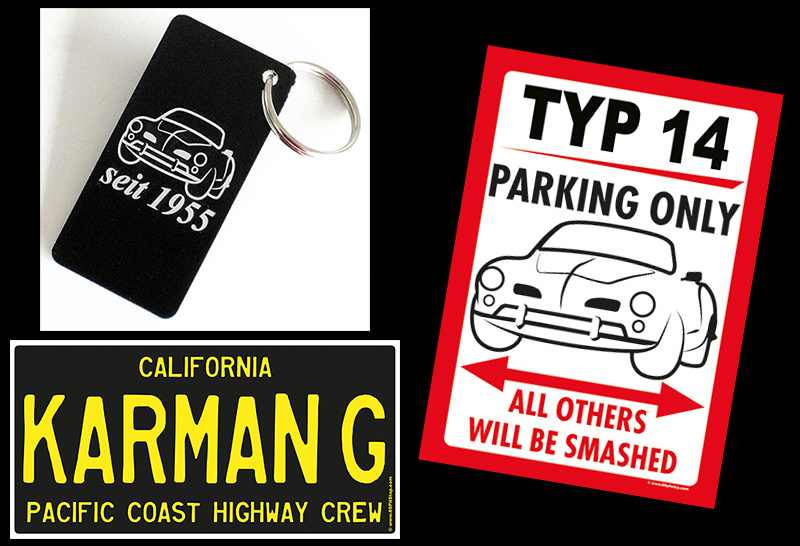 Accessories for Karmann Ghia owners and fans